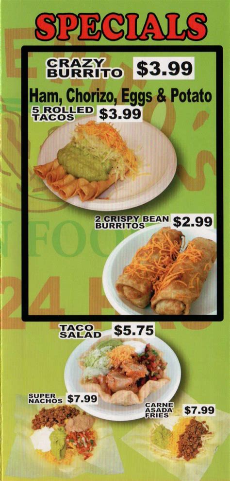 rancherito's mexican food|rancherito's menu.